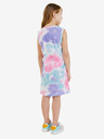 Sam 73 Svetlomodré dievčenské batikované šaty SAM 73 Ohanke