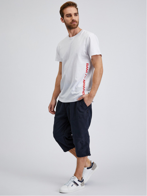 Sam 73 Biele pánske tričko SAM 73 Vincent