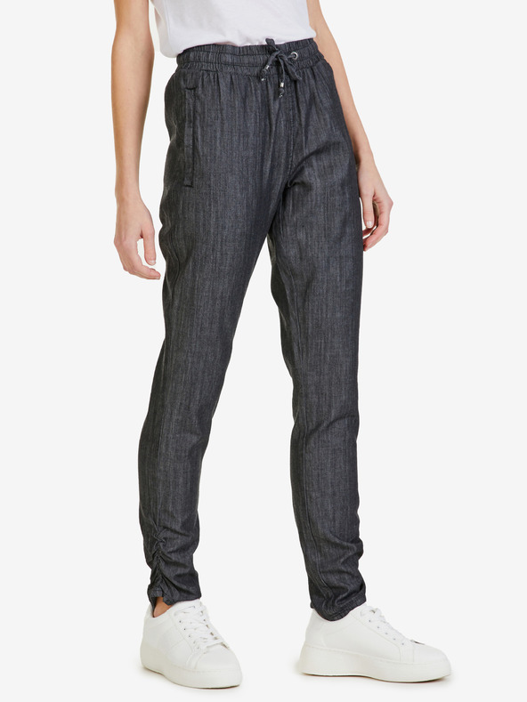 Sam 73 Čierne dámske nohavice SAM 73 Olive