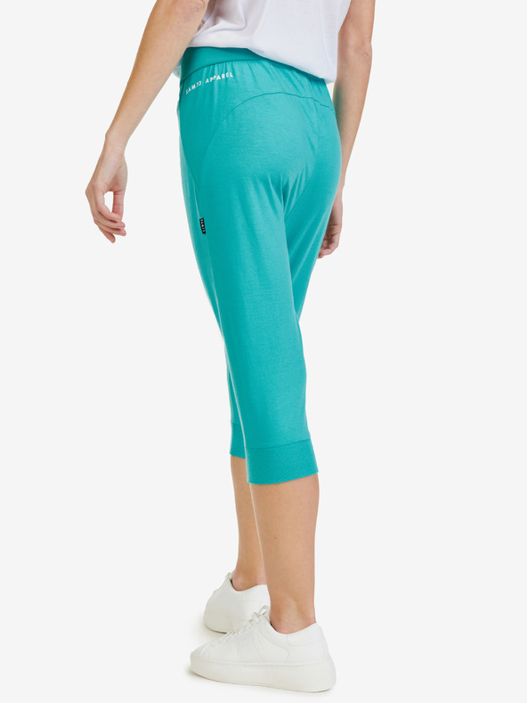 Sam 73 Zelené dámske 3/4 tepláky SAM 73 Bertha