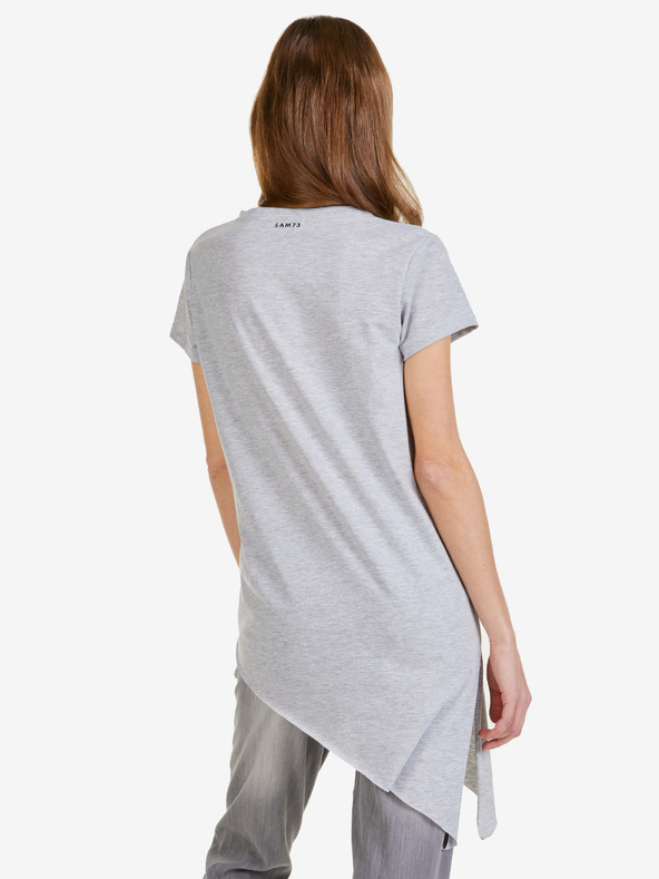 Sam 73 Svetlošedé dámske tričko SAM 73 Doreen