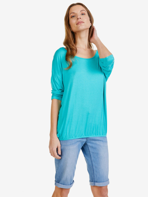 Sam 73 Tyrkysové dámske tričko SAM 73 Cladys