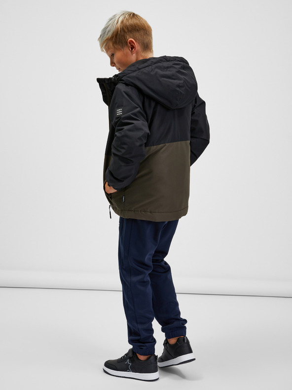 Sam 73 Khaki-čierna detská bunda SAM 73 Kimia