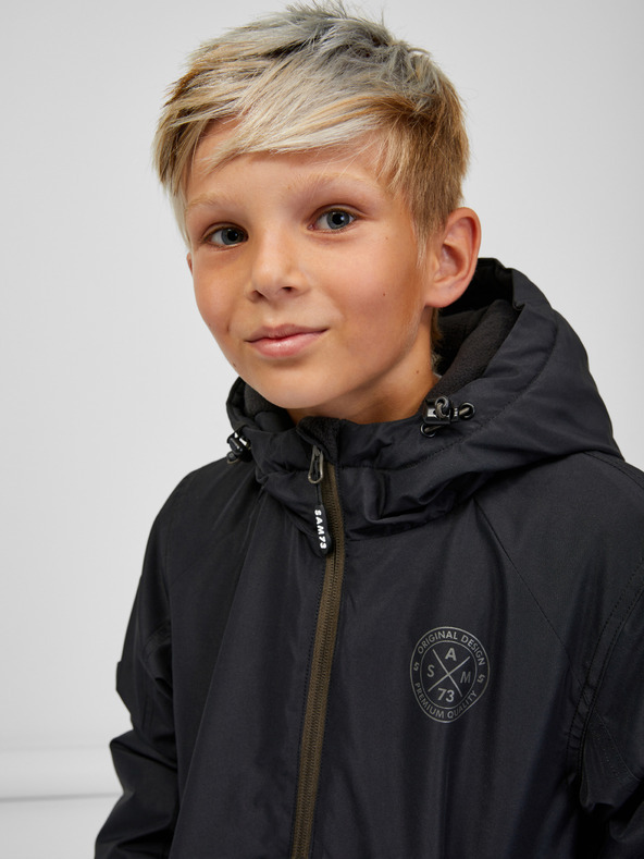 Sam 73 Khaki-čierna detská bunda SAM 73 Kimia