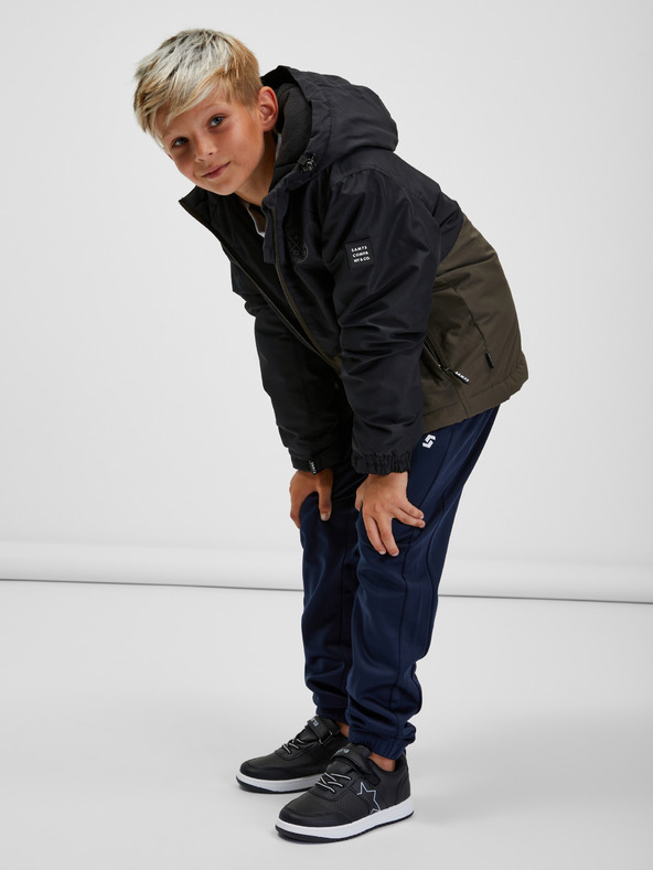 Sam 73 Khaki-čierna detská bunda SAM 73 Kimia