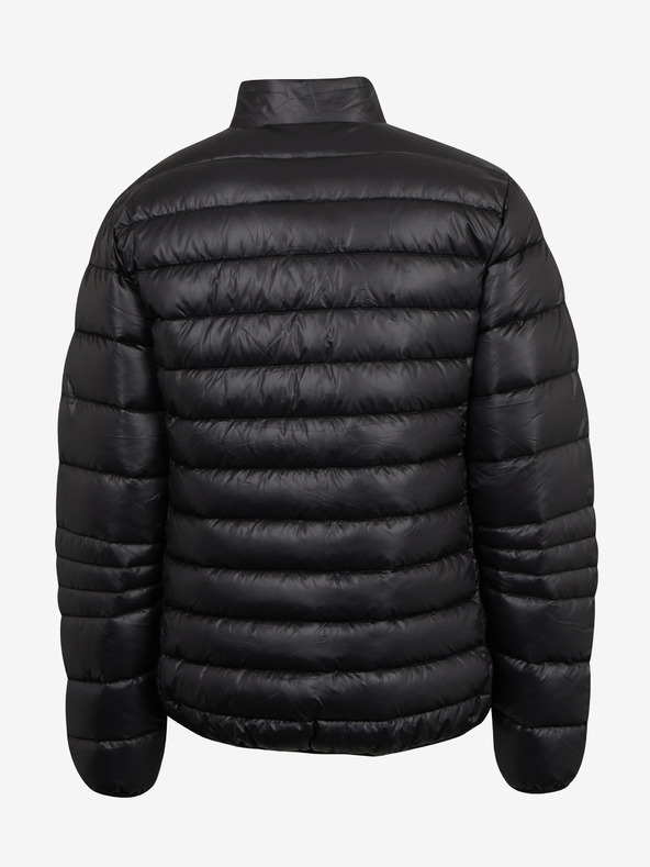 Sam 73 Čierna pánska prešívaná bunda SAM 73 Otto