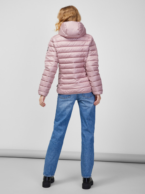 Sam 73 Svetloružová dámska prešívaná bunda SAM 73 Futsa