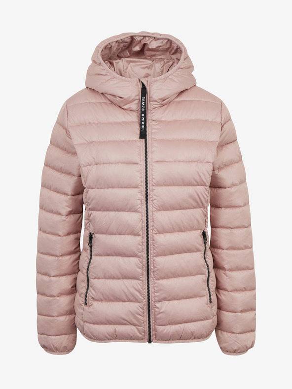 Sam 73 Svetloružová dámska prešívaná bunda SAM 73 Futsa