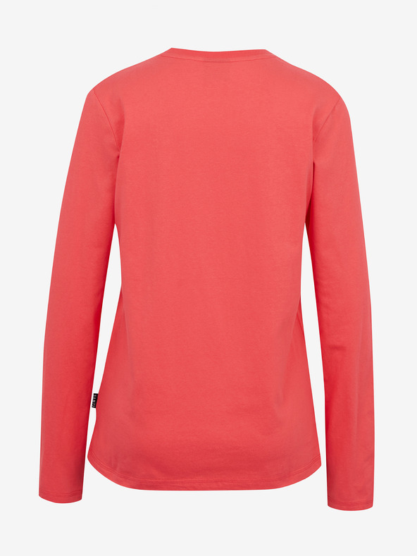 Sam 73 Tmavoružové dámske tričko s dlhým rukávom SAM 73 Sariol