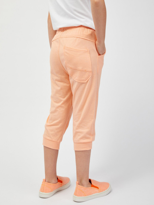 Sam 73 Marhuľové dievčenské trojštvrťové tepláky SAM73 Rudolph