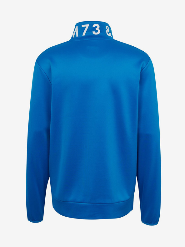 Sam 73 Modrá pánska mikina na zips SAM73 Stephen