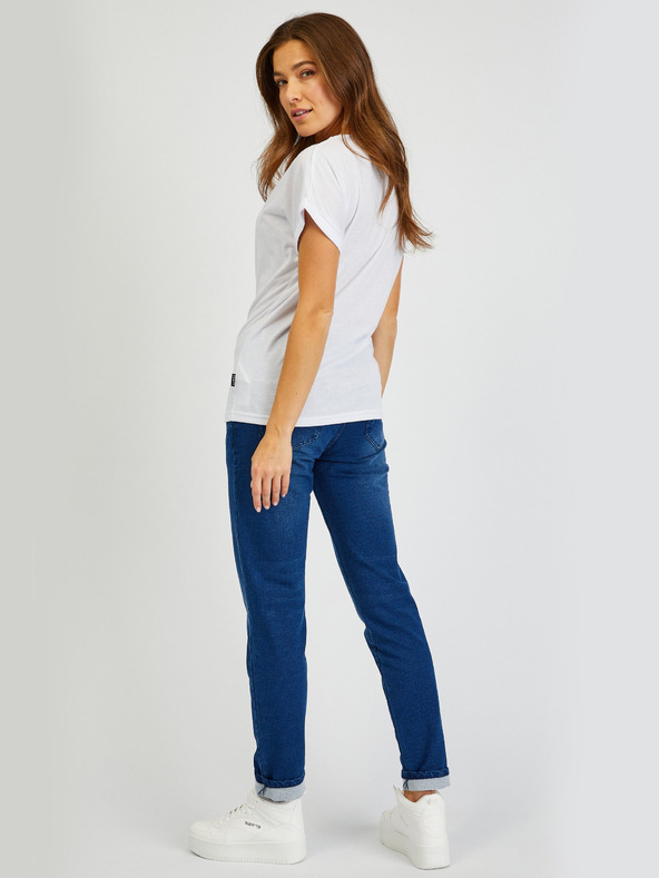 Sam 73 Biele dámske tričko SAM73 Dorado