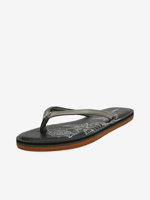 Sam 73 Čierne dámske vzorované šľapky SAM 73 Mia