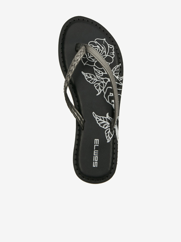 Sam 73 Čierne dámske vzorované šľapky SAM 73 Mia