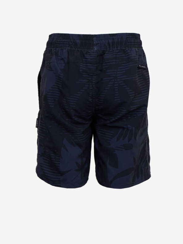 Sam 73 Tmavomodré chlapčenské vzorované plavky SAM73 Sanjeev