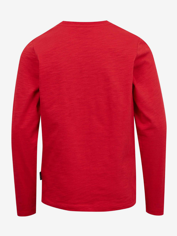 Sam 73 Červené chlapčenské tričko s dlhým rukávom SAM 73 Celdor