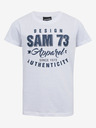 Sam 73 Biele chlapčenské tričko SAM 73 Janson