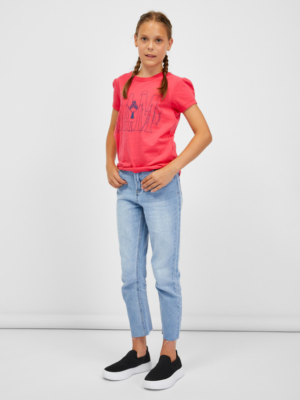 Sam 73 Koralové dievčenské tričko SAM 73 Ielenia