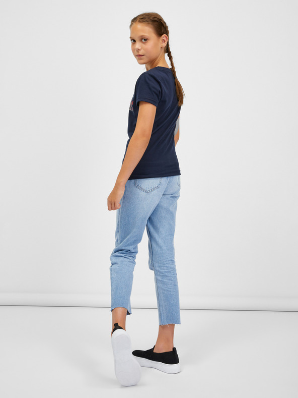 Sam 73 Tmavomodré dievčenské tričko SAM 73 Axill