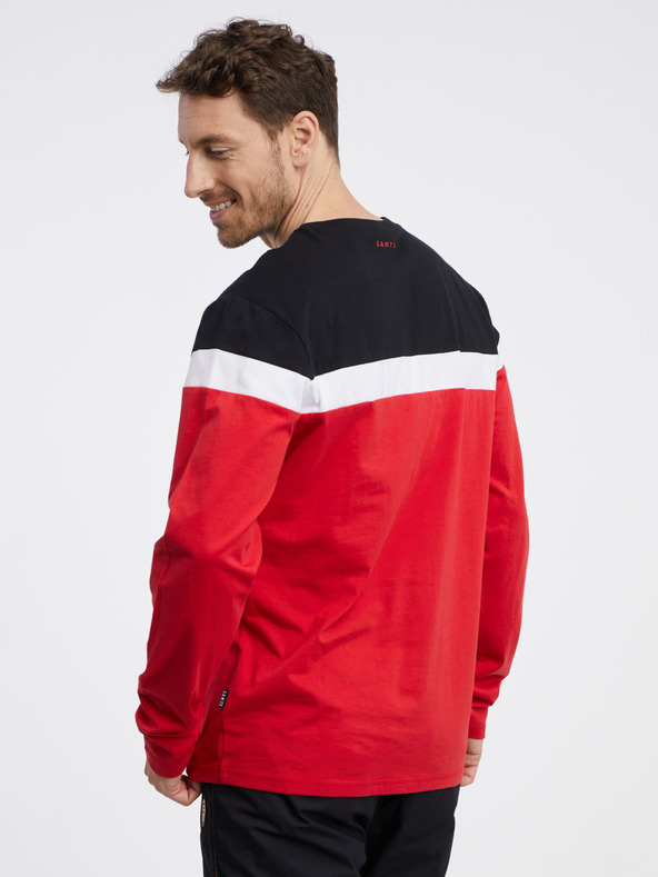 Sam 73 Červené pánske tričko SAM 73 Remus