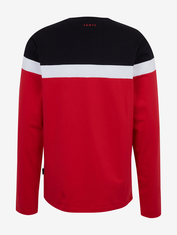 Sam 73 Červené pánske tričko SAM 73 Remus