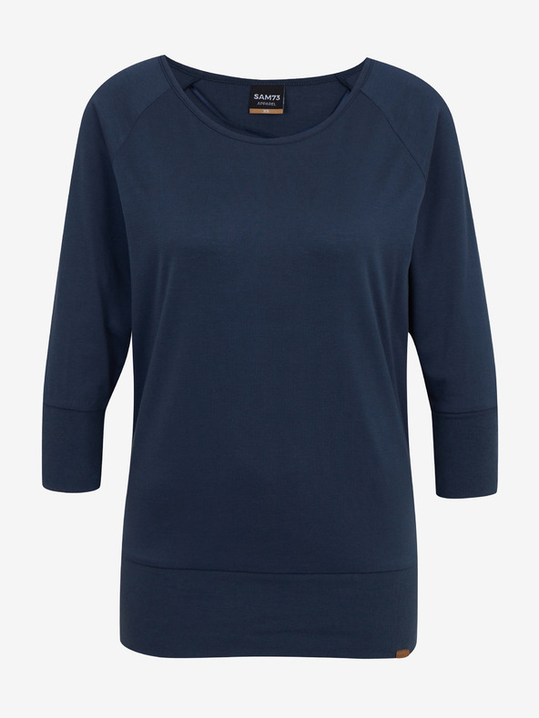 Sam 73 Tmavomodré dámske tričko SAM 73 Selma