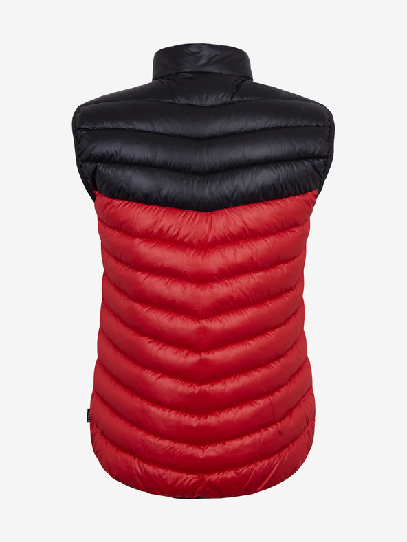 Sam 73 Čierno-červená pánska prešívaná vesta SAM 73 Potter