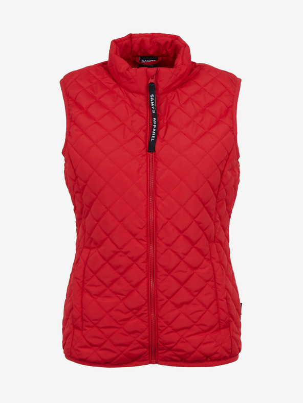 Sam 73 Červená dámska prešívaná mikina SAM 73 Pictor