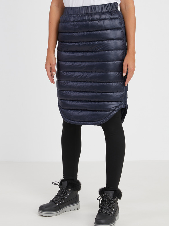 Sam 73 Tmavomodrá prešívaná sukňa SAM 73 Alaska