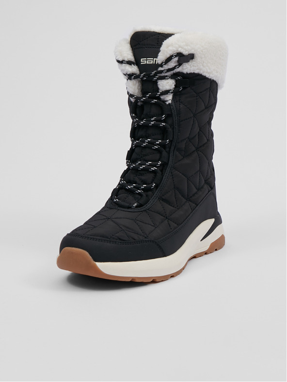Sam 73 Čierne dámske zimné čižmy SAM 73