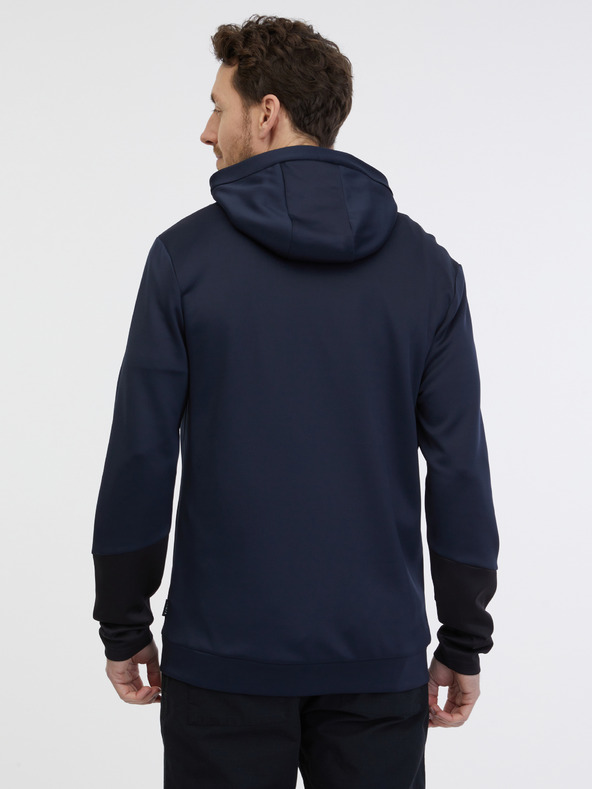 Sam 73 Tmavomodrá pánska mikina so zipsom SAM 73 Emanuel