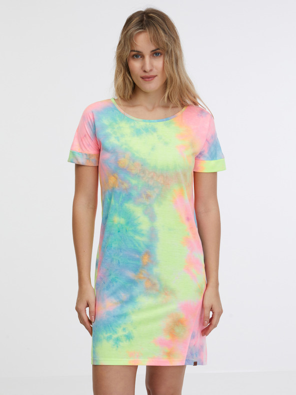 Sam 73 Dámske modro-zelené vzorované šaty SAM 73 Talia