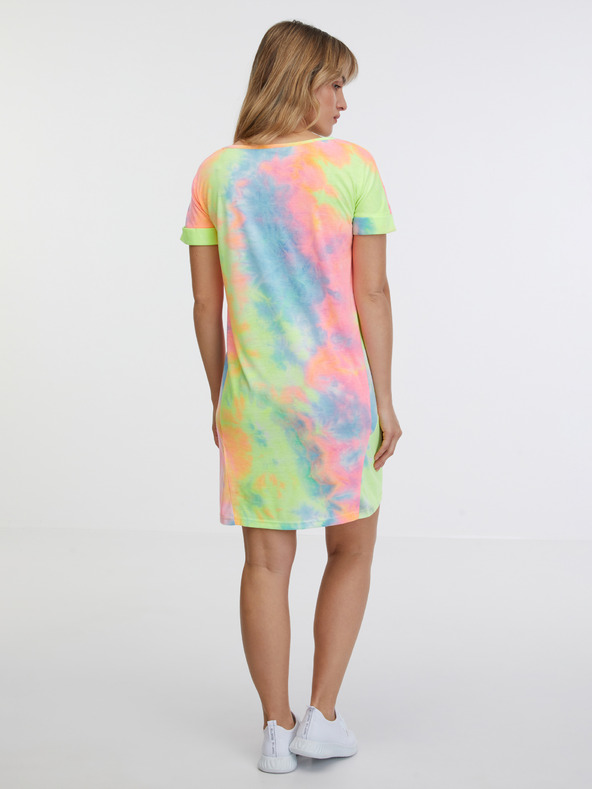 Sam 73 Dámske modro-zelené vzorované šaty SAM 73 Talia