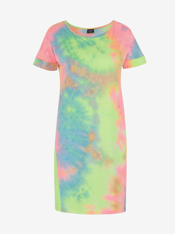 Sam 73 Dámske modro-zelené vzorované šaty SAM 73 Talia