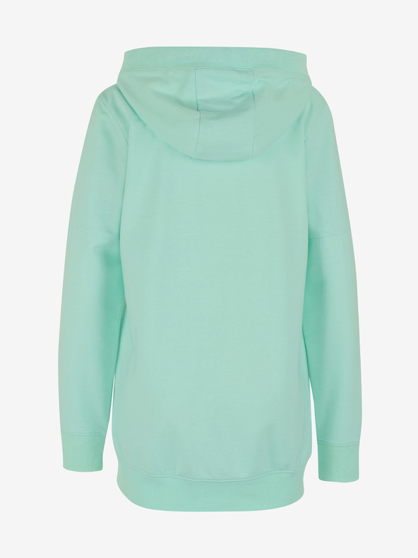 Sam 73 Tyrkysová dámska mikina na zips s kapucňou SAM 73 Lisa