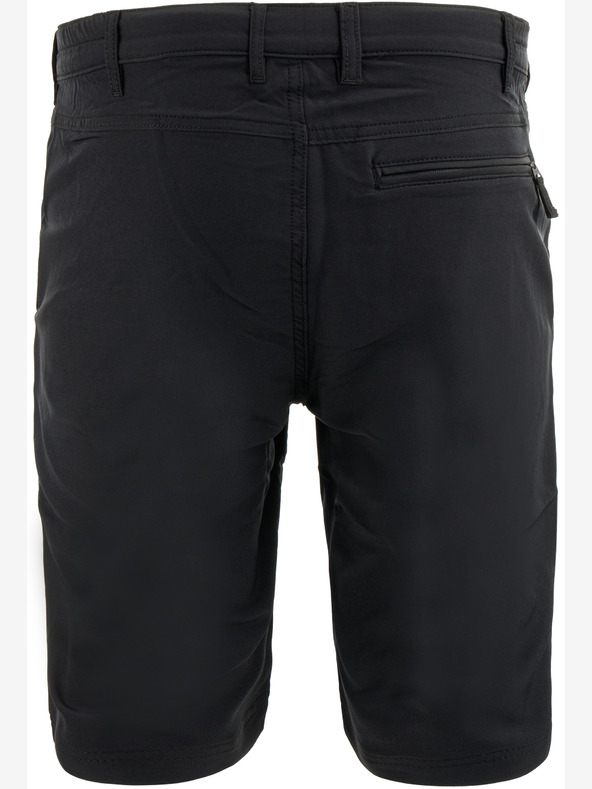 ALPINE PRO Pánske rýchloschnúce kraťasy s cool dry ALPINE PRO HAMPTON black