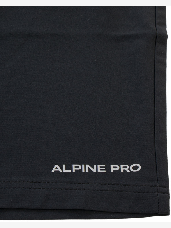ALPINE PRO Pánske rýchloschnúce kraťasy s cool dry ALPINE PRO HAMPTON black