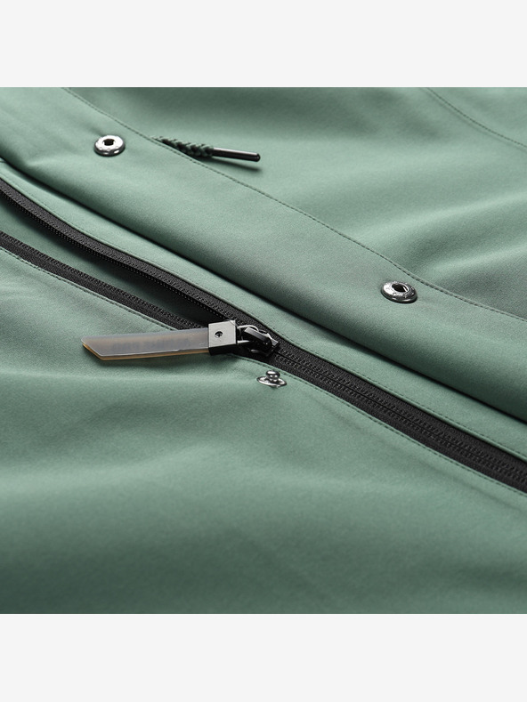 ALPINE PRO Pánsky kabát s ptx membránou ALPINE PRO SETIJ myrtle