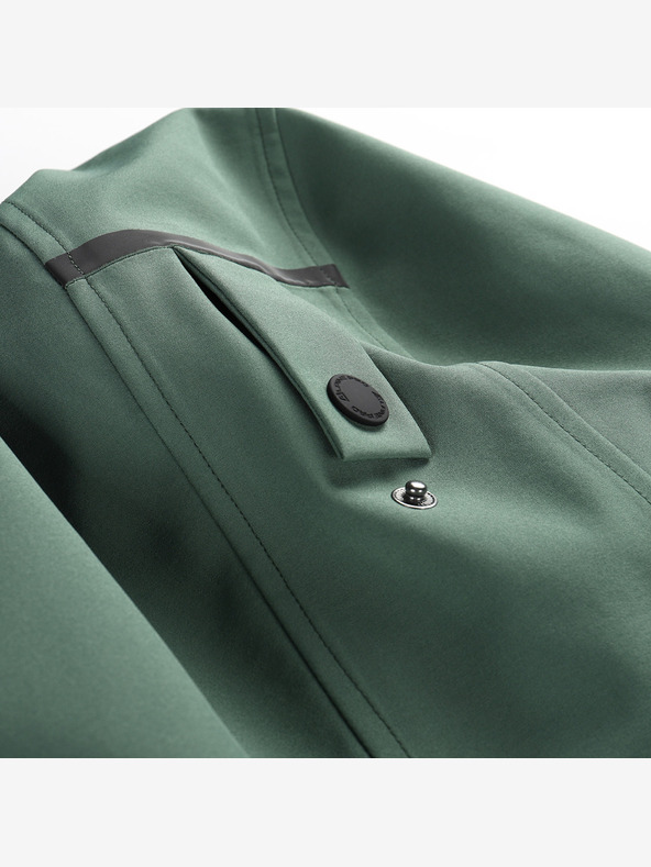 ALPINE PRO Pánsky kabát s ptx membránou ALPINE PRO SETIJ myrtle