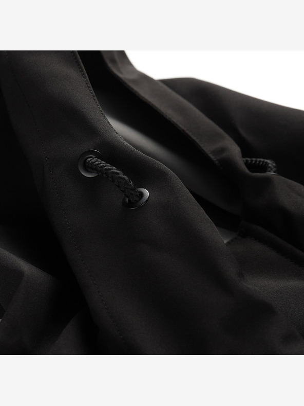 ALPINE PRO Pánsky kabát s ptx membránou ALPINE PRO SETIJ čierny