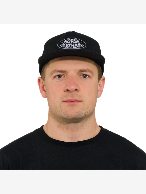 Horsefeathers Čapka Steal - čierna HORSEFEATHERS