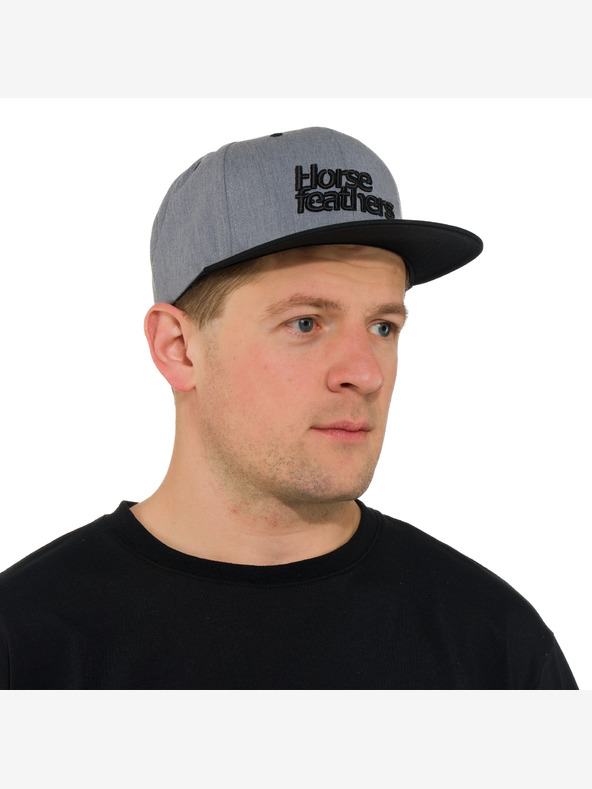 Horsefeathers Čiapka Rise - vresovo šedá HORSEFEATHERS