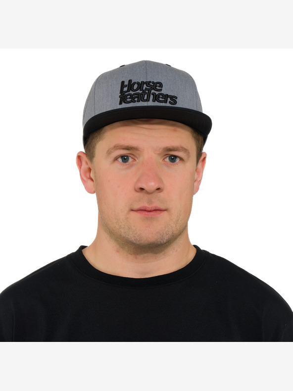 Horsefeathers Čiapka Rise - vresovo šedá HORSEFEATHERS