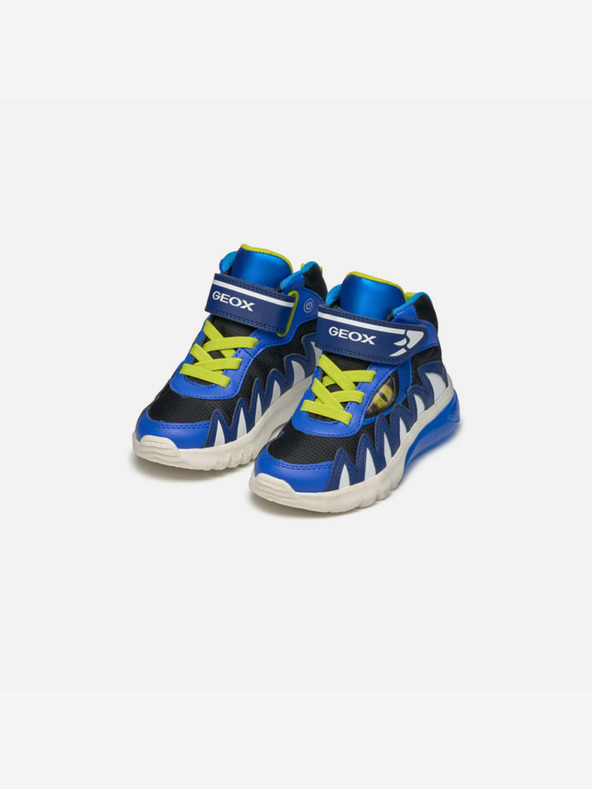 Geox Modré chlapčenské tenisky Geox Ciberdron