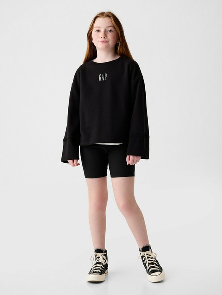 GAP Detské rebrované biker shorts GAP