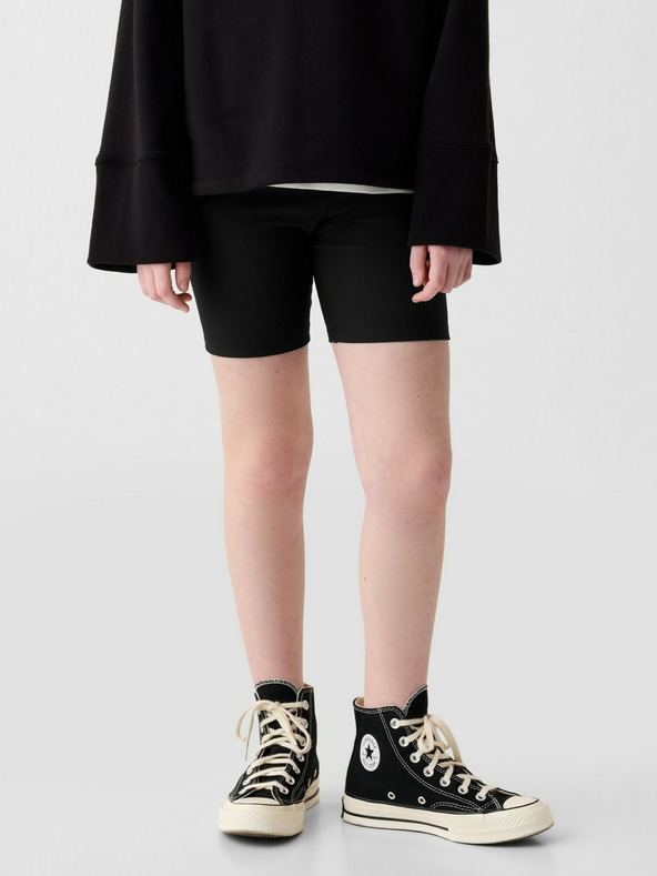 GAP Detské rebrované biker shorts GAP