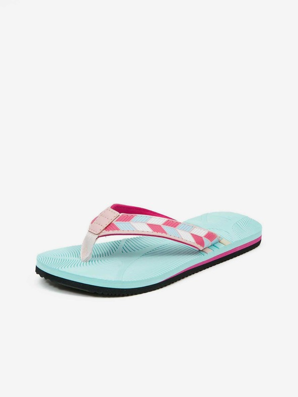 Sam 73 Tyrkysovo-ružové dámske žabky SAM 73 Voltaya