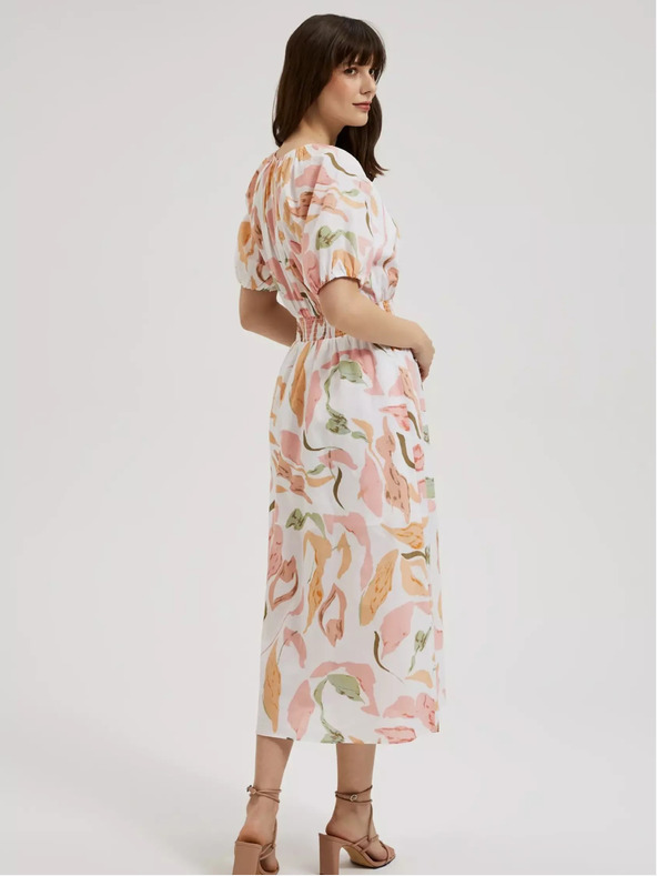 Moodo Dámske šaty kvetované MOODO