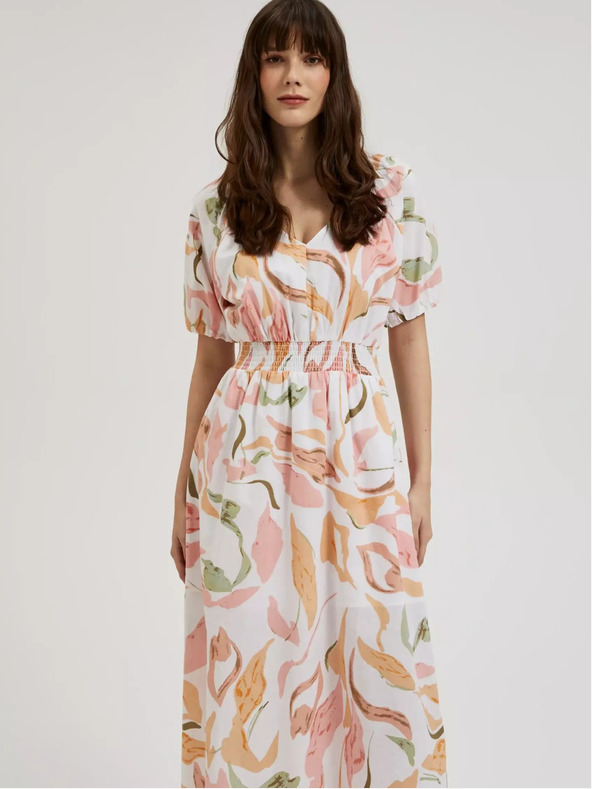 Moodo Dámske šaty kvetované MOODO