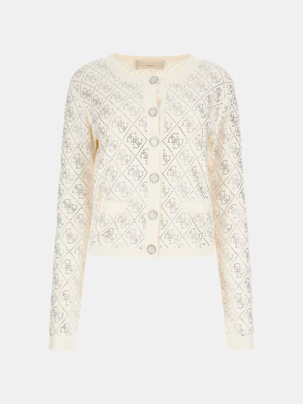 Guess Guess krémový dámsky sveter